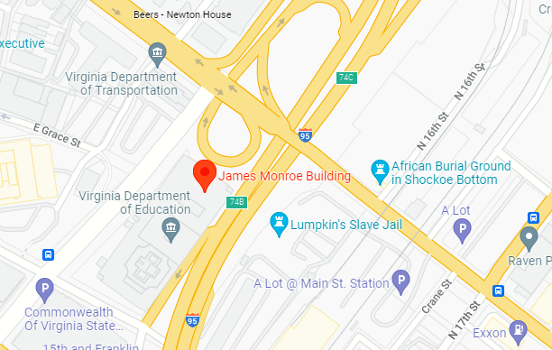 Localisation du bureau